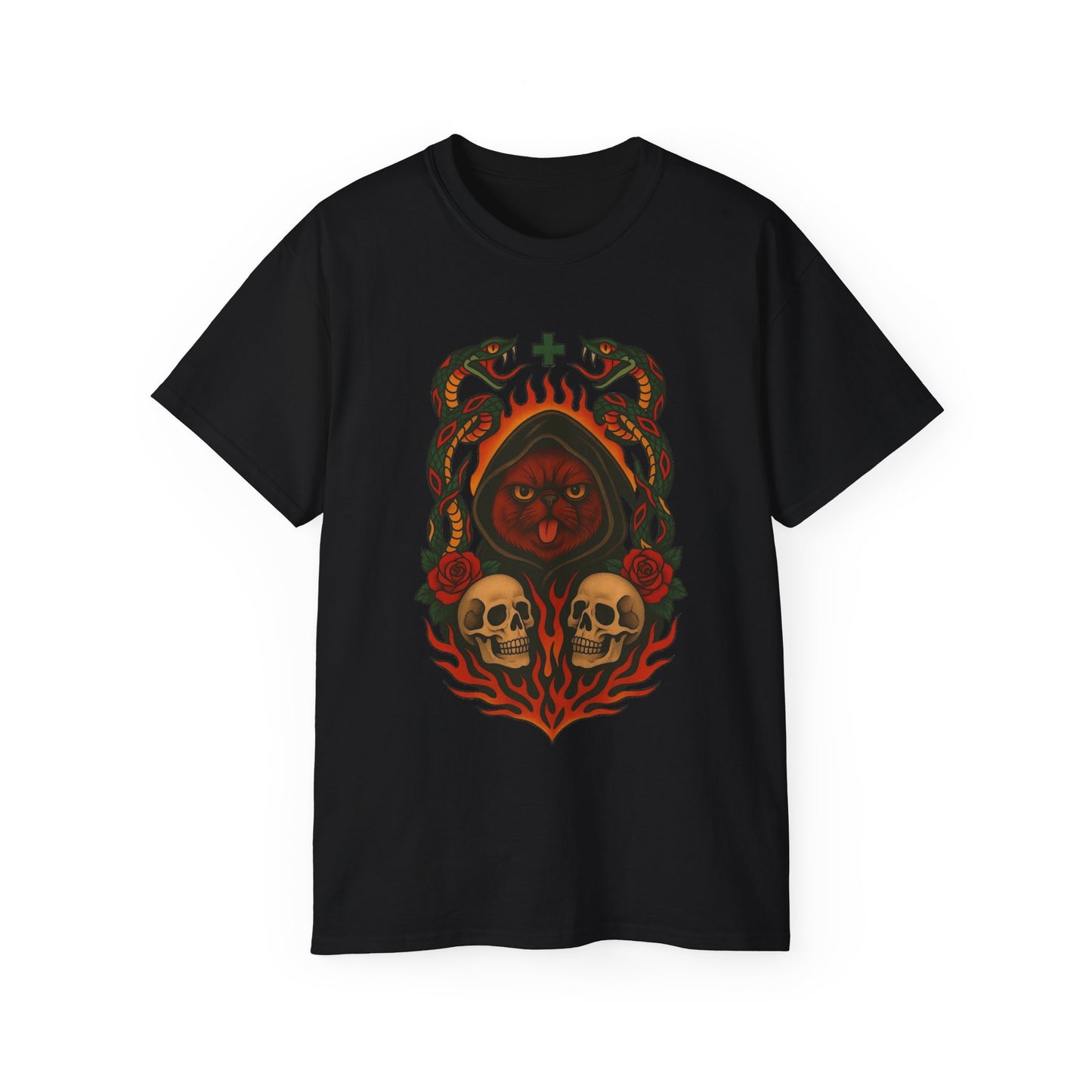 Dark Catface Tee