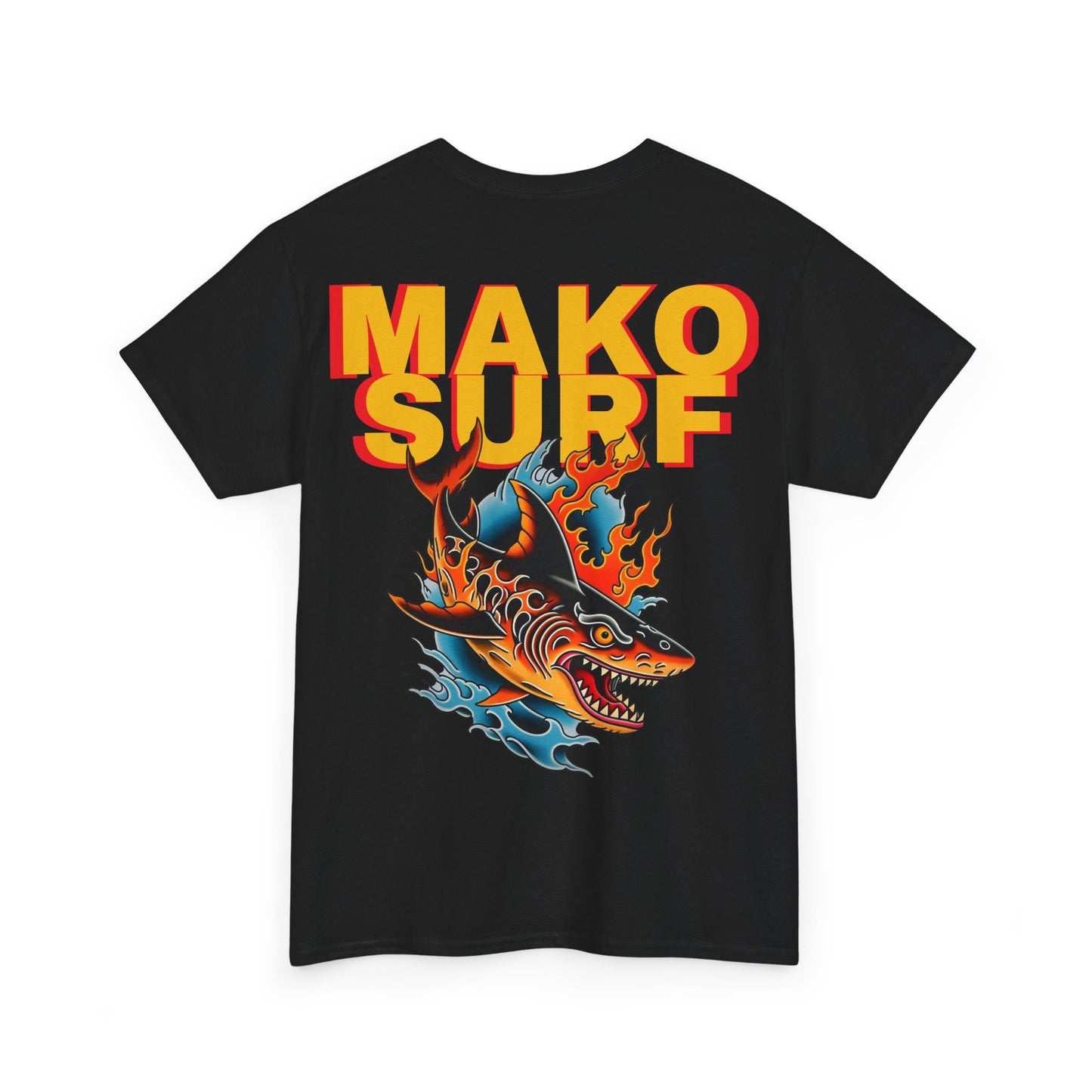 Flaming Mako Surf Tee