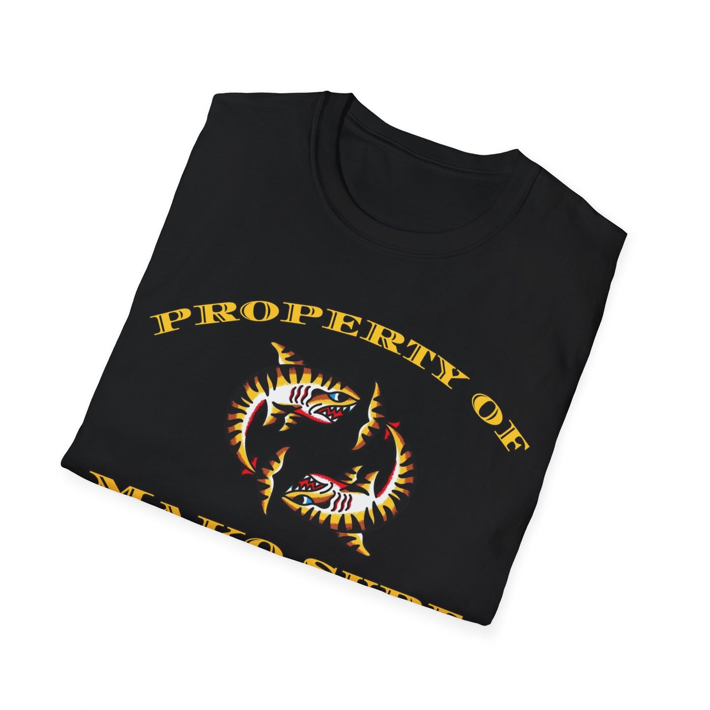Mako Surf Team Graphic T-Shirt - Casual Unisex Tee for Beach Lovers