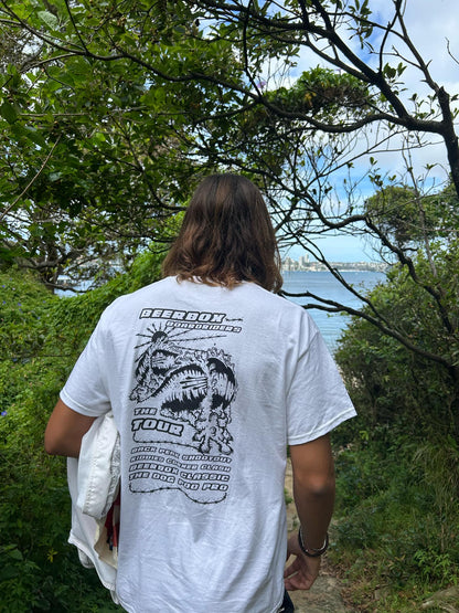 Mako Surf x Weapon_Head Beerbox Boardriders World Tour tee