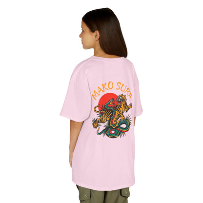 Mako Surf Japanese Tiger Heavy Tee for Young Surfers