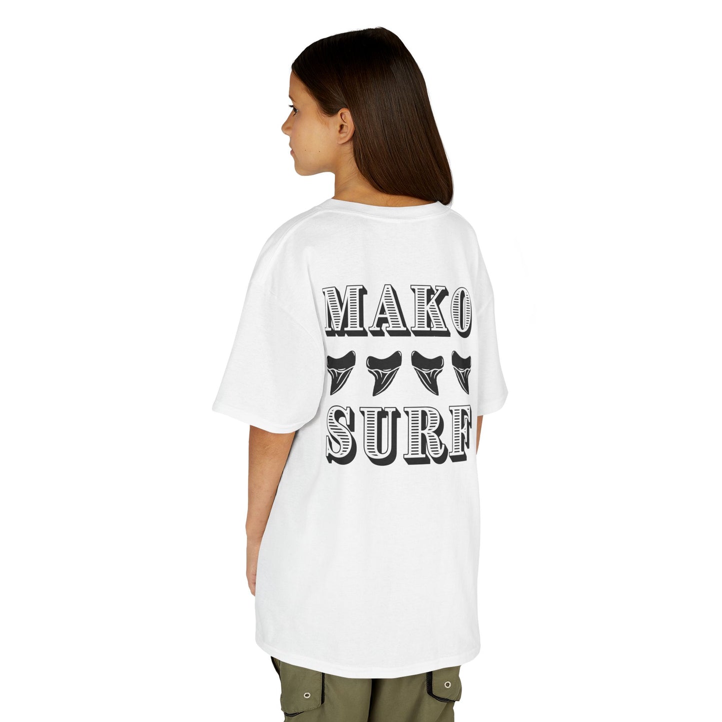 Mako Surf Shark Tooth Kids Everyday Tee
