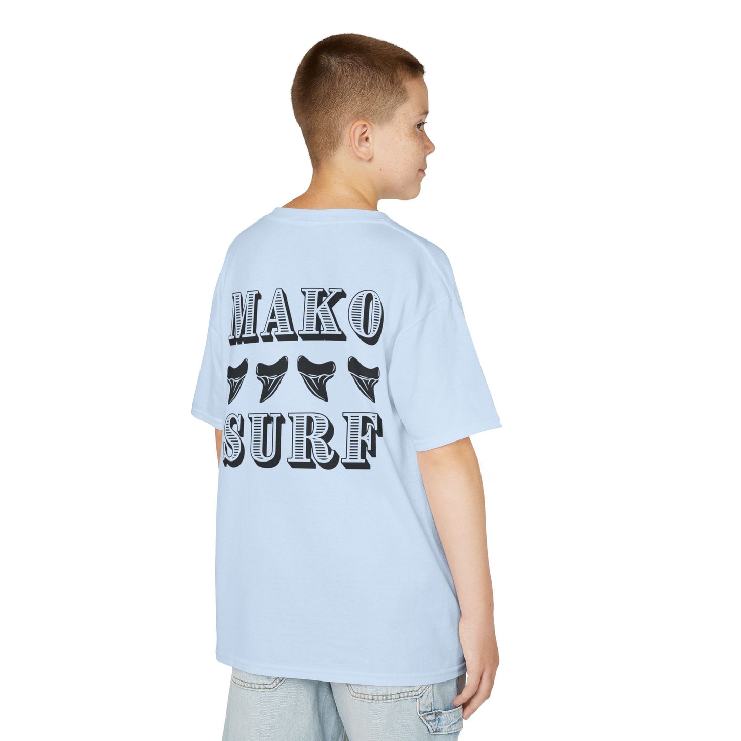 Mako Surf Shark Tooth Kids Everyday Tee