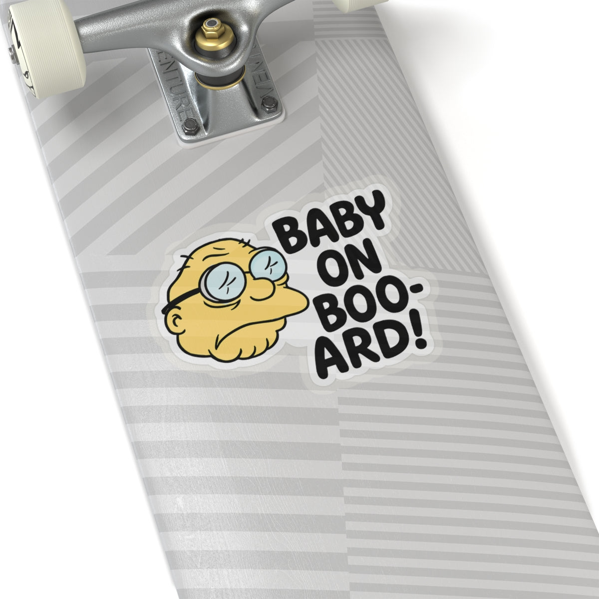 Car Sticker - Baby on Boo-ard Humorous Kiss-Cut Sticker