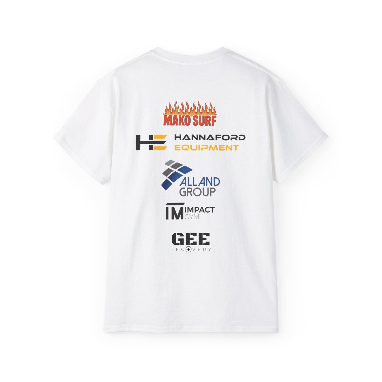 Beekin Boxing Tee – Flaming Gloves Logo