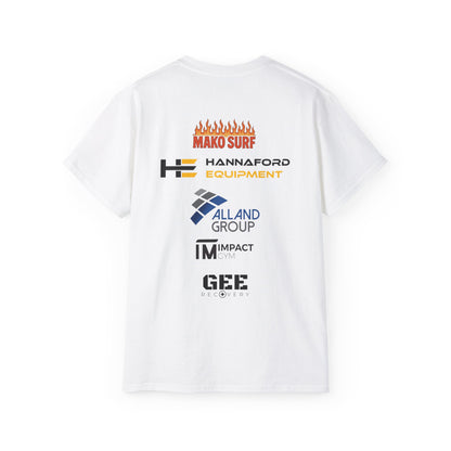 Beekin Boxing Tee – Flaming Gloves Logo