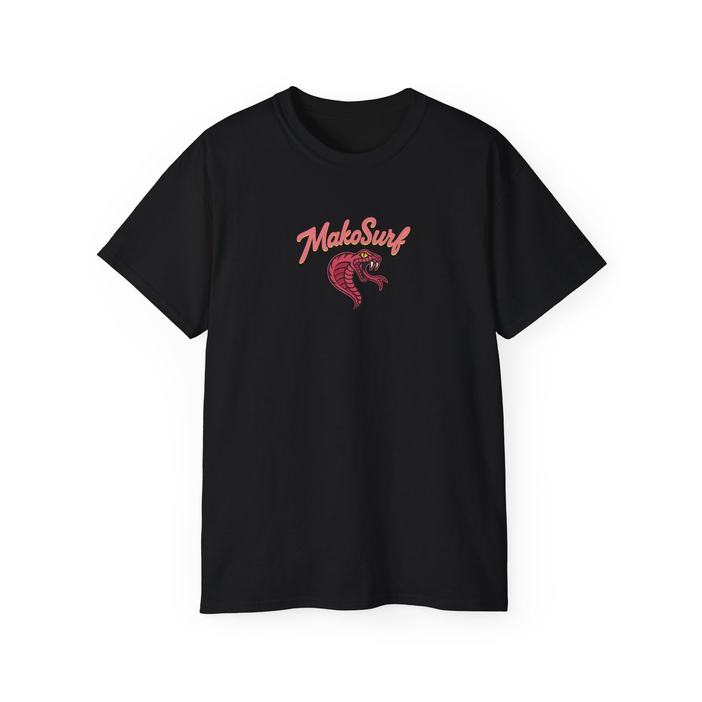 T-Shirt - Mako Surf Candy Cobra Pink Print Tee for Beach Lovers