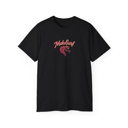 T-Shirt - Mako Surf Candy Cobra Pink Print Tee for Beach Lovers