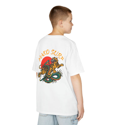Mako Surf Japanese Tiger Heavy Tee for Young Surfers