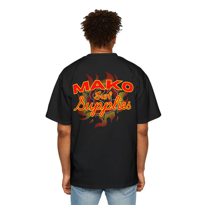 Mako Surf Flaming Rose II Oversize Tee