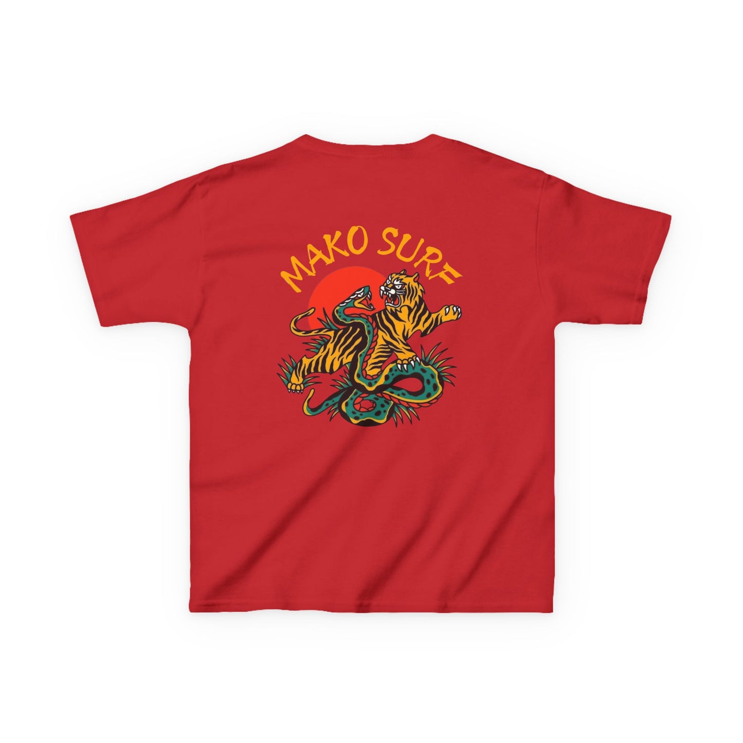 Mako Surf Japanese Tiger Heavy Tee for Young Surfers
