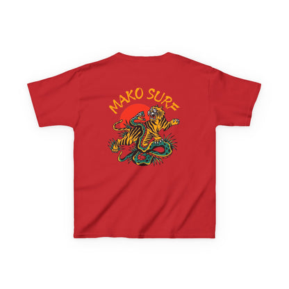 Mako Surf Japanese Tiger Heavy Tee for Young Surfers